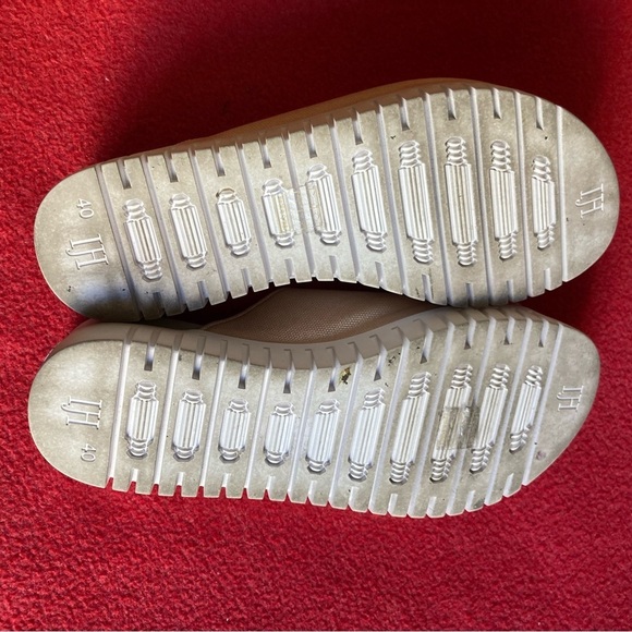 ILSE JACOBSEN Sz 41 Tulip Solid Top Metallic Shimmer Slip On Slide Sandals - Picture 8 of 10